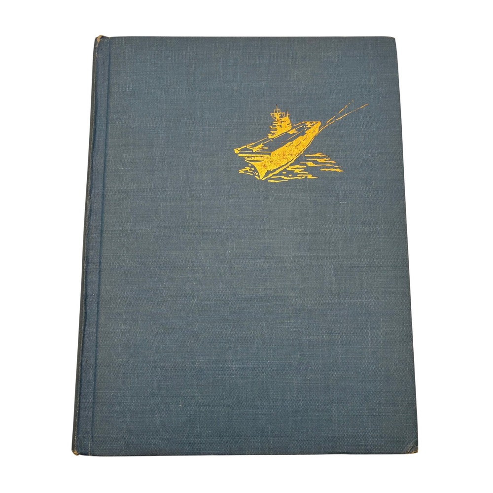 Carrier War Oliver Jensen 1945 Second Printing WWII Naval History Hardcover